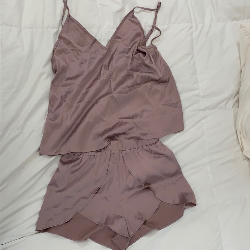 Satin PJ Set